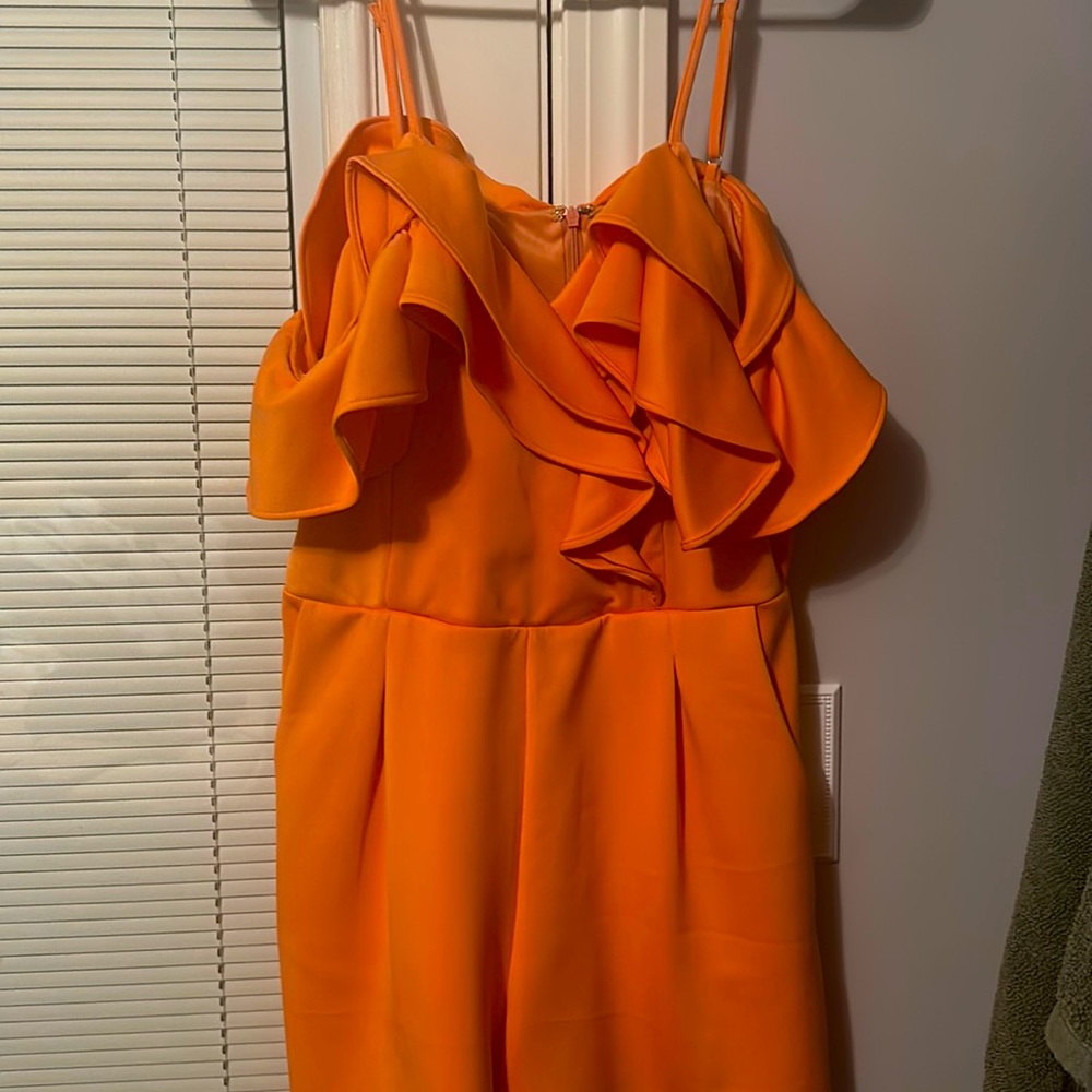 Peach romper